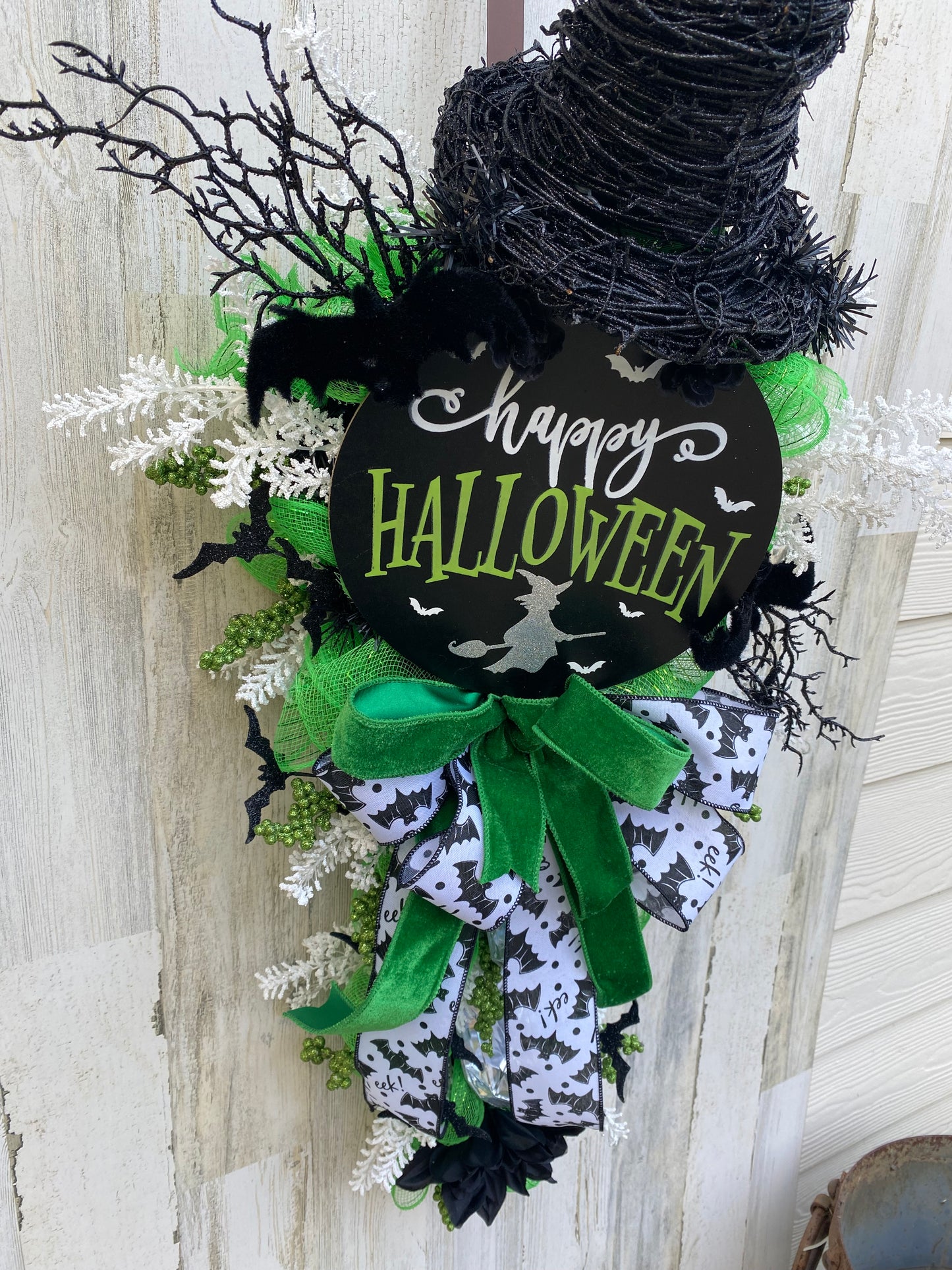 Halloween Witch Home Swag Decorations